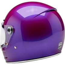 Casco Gringo SV — Talla L, morado metalizado brillo